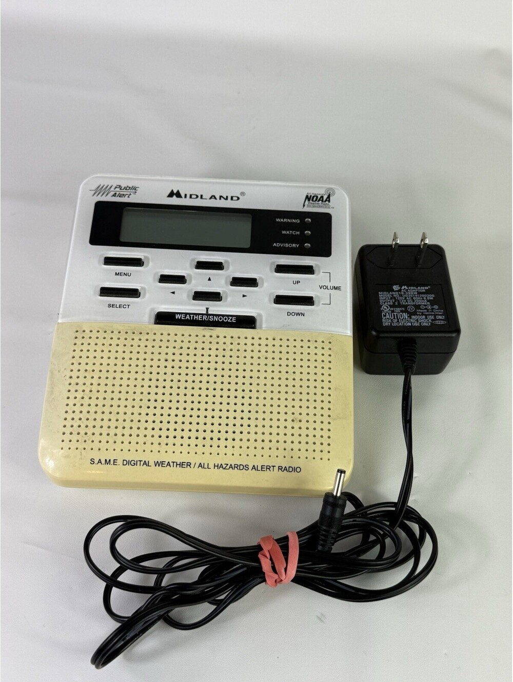 Midland WR-100 NOAA All Hazards Weather Alert Radio TESTED WORKS